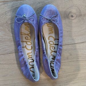 Sam Edelman Lavender Ballet Flats with Bow